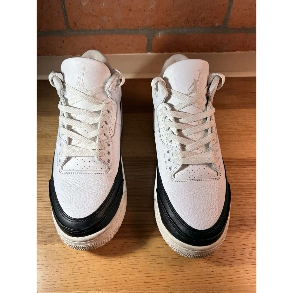 Size 10.5 - Jordan 3 Retro SP x Fragment Design Mid White DA3595-100 Pre-owned